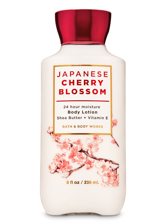 bath & body works Japanese Cherry Blossom Super Smooth Body Lotion - 236ml