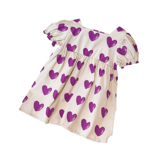 Purple Hearts Dress