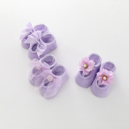 Exclusive shoe socks - Purple