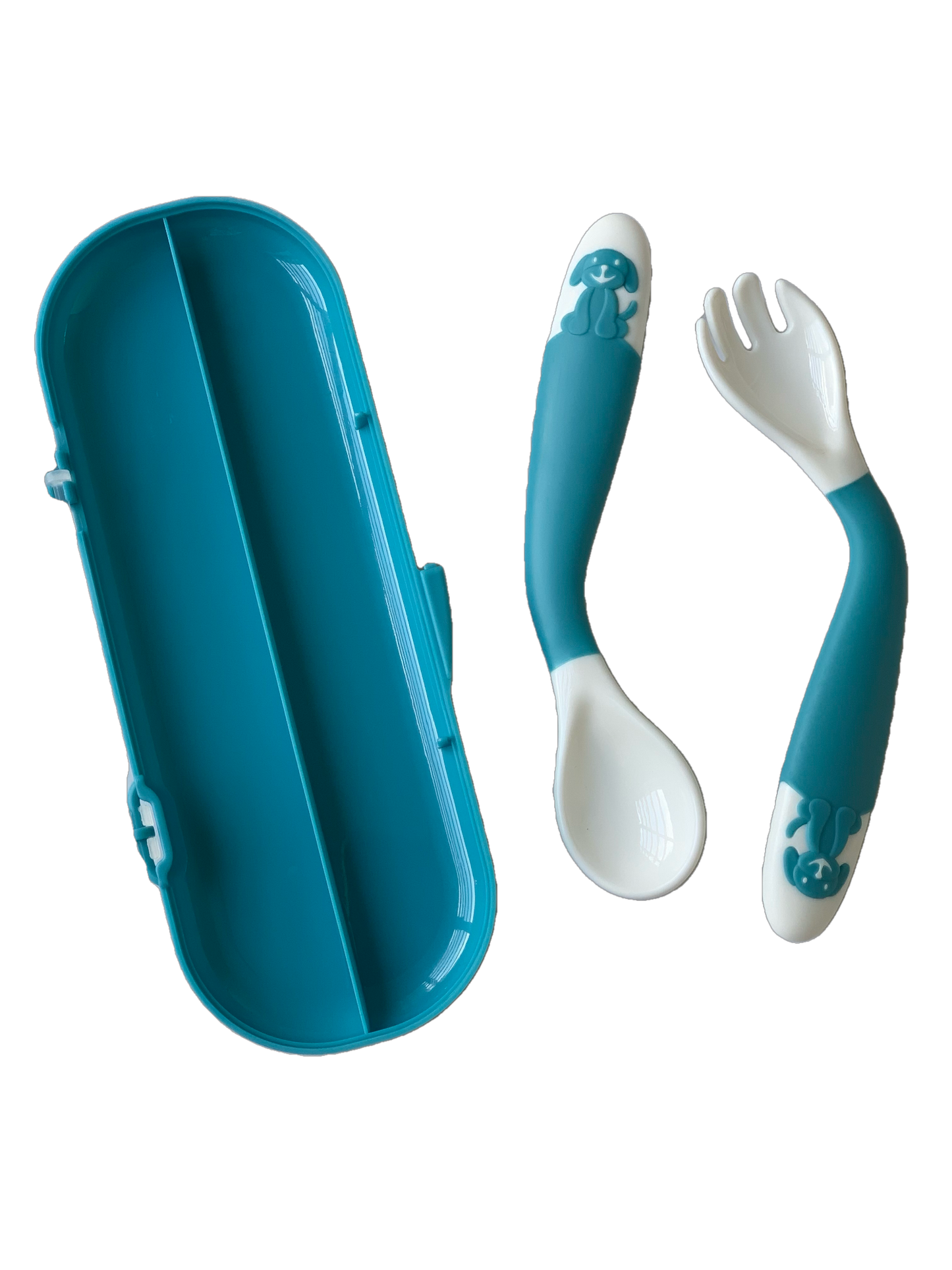 Bendable Weaning Spoon & Fork Set