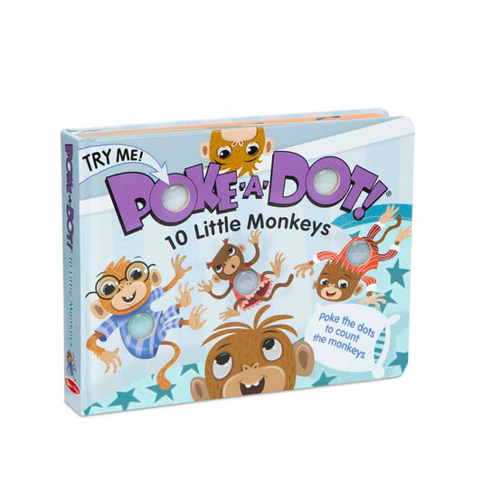 Poke-A-Dot:10 Little Monkeys
