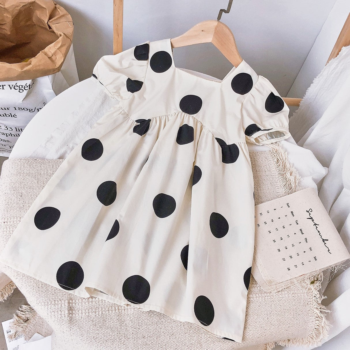 Polka dot dress