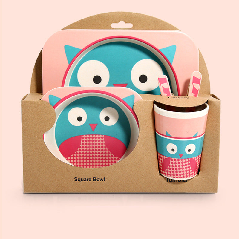 Bamboo Fiber Tableware - Owl