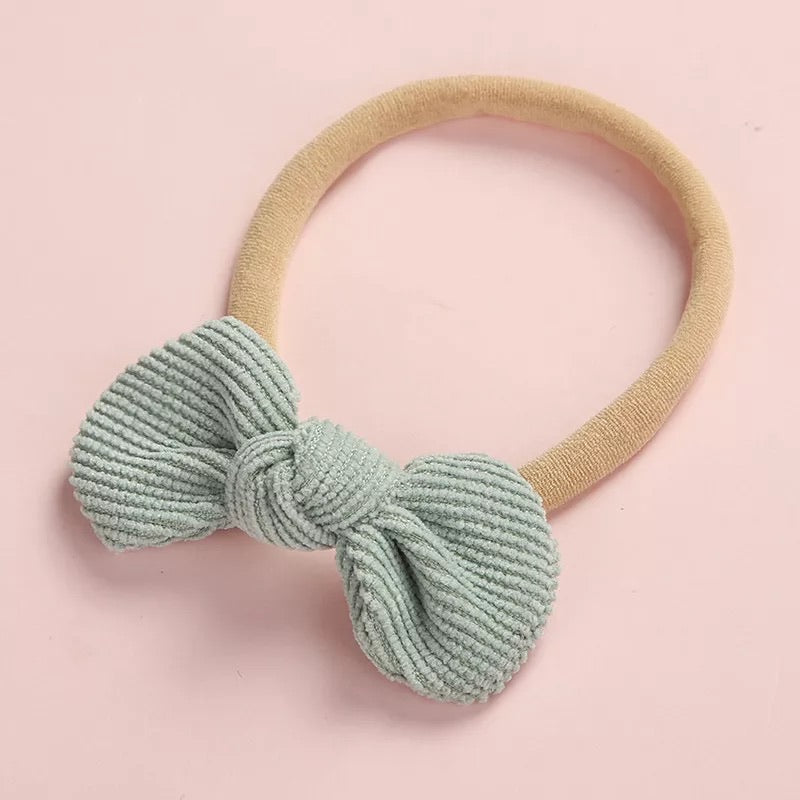 Bow Headband - Mint