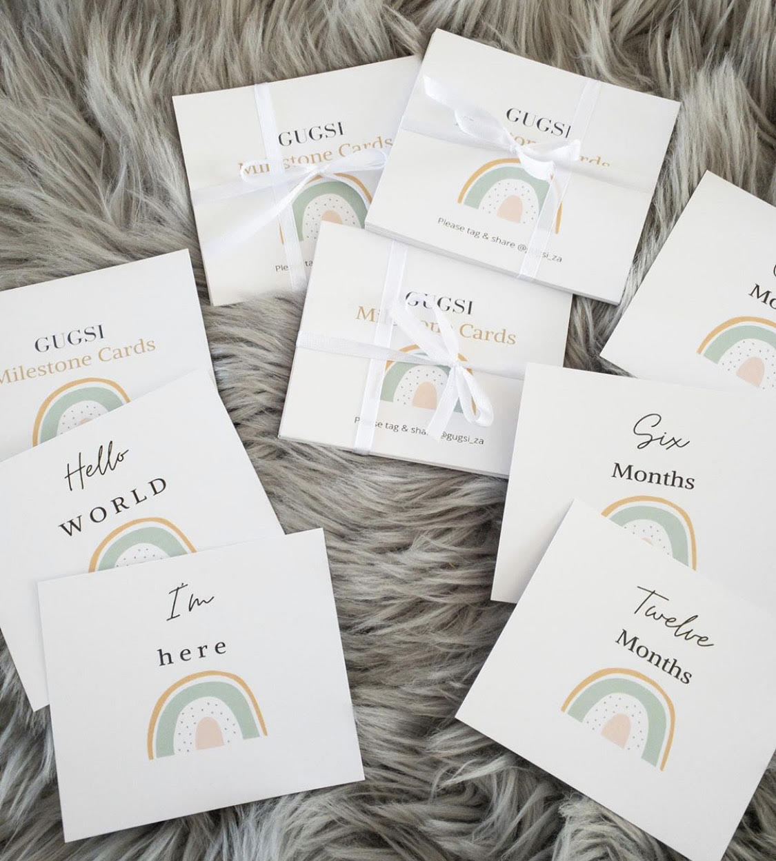 Gender Neutral Milestone Cards